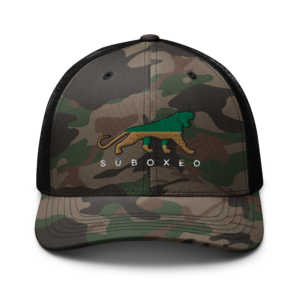 Camo Panther Snapback Trucker Hat Collection